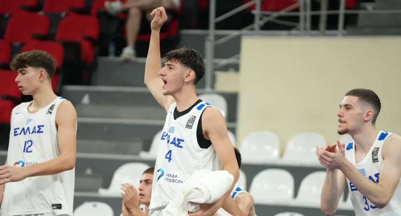 Οι Έλληνες παίκτες / Πηγή: FIBA EuroBasket U16 Οι Έλληνες παίκτες / Πηγή: FIBA EuroBasket U16