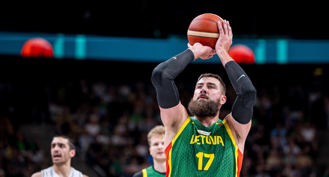 Ο Γιόνας Βαλαντσιούνας/Πηγή: ltu.basketball Ο Γιόνας Βαλαντσιούνας/Πηγή: ltu.basketball