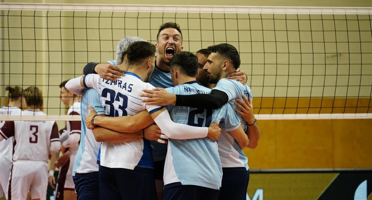 Ο Βουλκίδης με την Εθνική / Πηγή: CEV Ο Βουλκίδης με την Εθνική / Πηγή: CEV