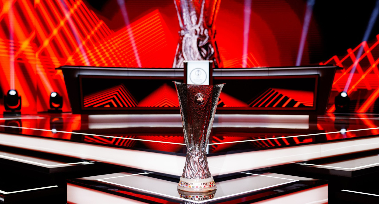 Η κλήρωση του Παναθηναϊκού και του ΠΑΟΚ στο Europa League / Photo by Claudio Lavenia - UEFA/UEFA via Getty Images Η κλήρωση του Παναθηναϊκού και του ΠΑΟΚ στο Europa League / Photo by Claudio Lavenia - UEFA/UEFA via Getty Images