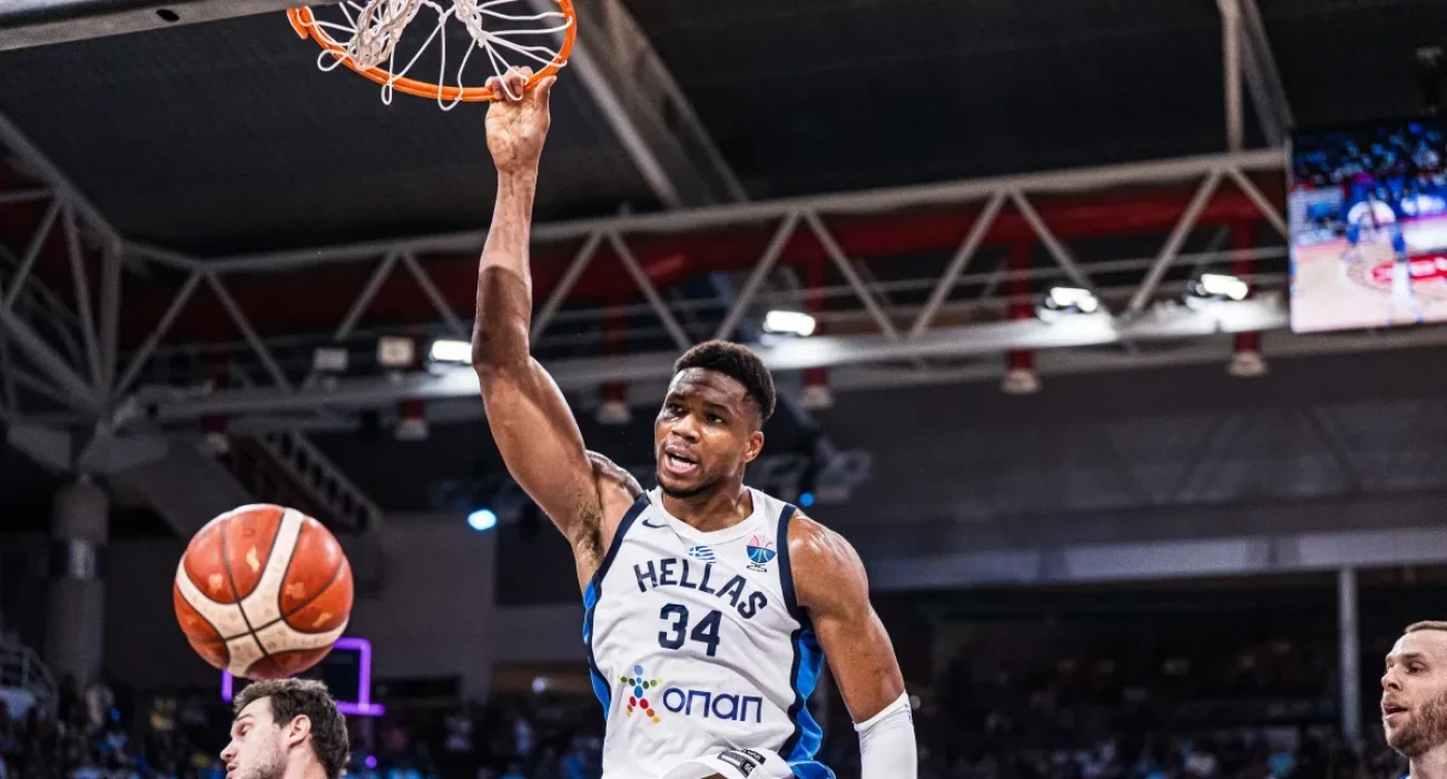 Ο Γιάννης Αντετοκούνμπο/Πηγή: FIBA Ο Γιάννης Αντετοκούνμπο/Πηγή: FIBA
