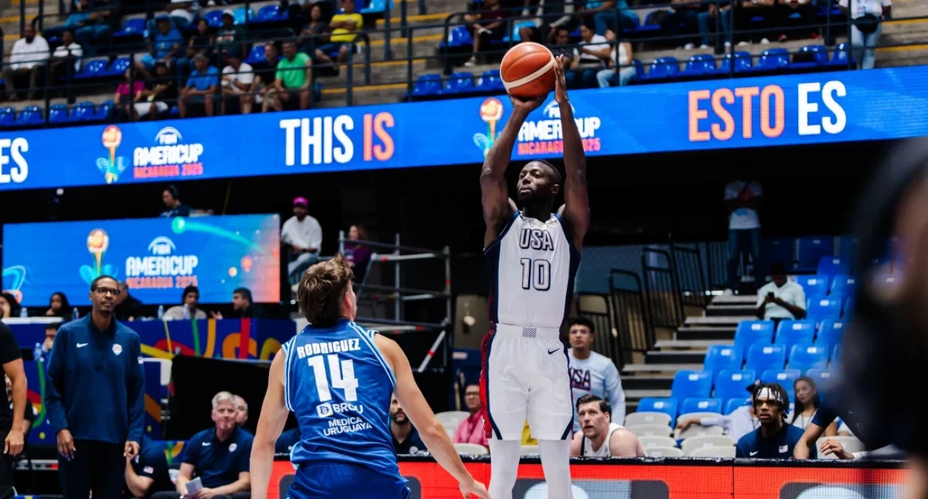 Ο Τζέριαν Γκραντ με την φανέλα της Team USA / Πηγή: FIBA Basketball Ο Τζέριαν Γκραντ με την φανέλα της Team USA / Πηγή: FIBA Basketball