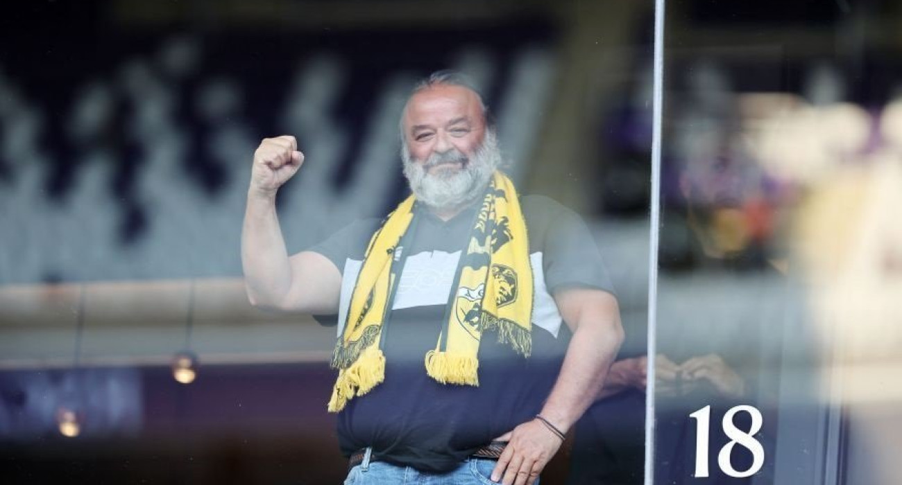 Ο Μάριος Ηλιόπουλος στις Βρυξέλλες για το Άντερλεχτ-ΑΕΚ / Πηγή: Intime