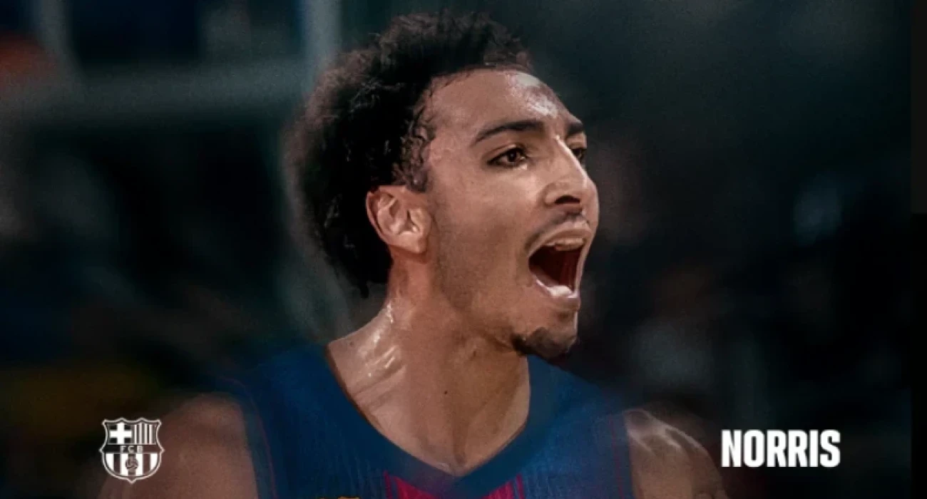 Ο Μάιλς Νόρις/Πηγή: fcbarcelona.cat Ο Μάιλς Νόρις/Πηγή: fcbarcelona.cat
