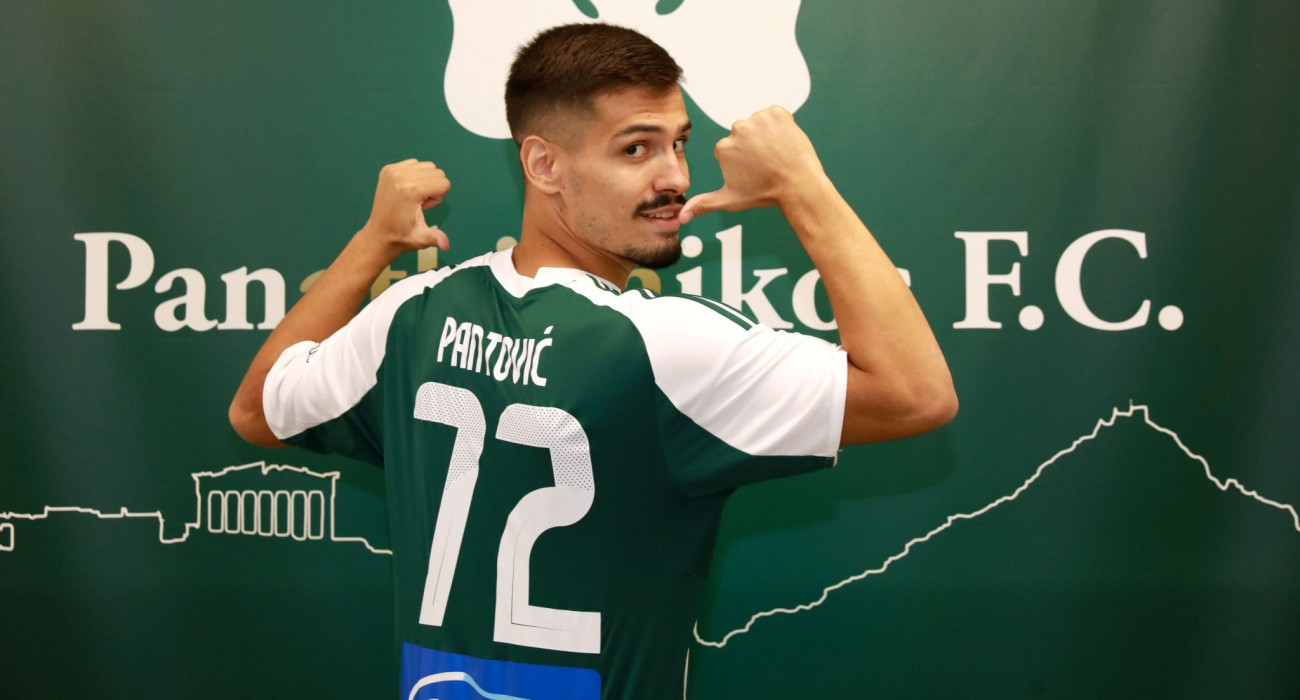 O Μίλος Πάντοβιτς / Πηγή: pao.gr O Μίλος Πάντοβιτς / Πηγή: pao.gr