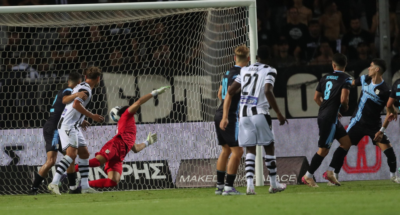 Η στιγμή του 1-0 στο ΠΑΟΚ - Ριέκα / Πηγή: Eurokinissi Η στιγμή του 1-0 στο ΠΑΟΚ - Ριέκα / Πηγή: Eurokinissi