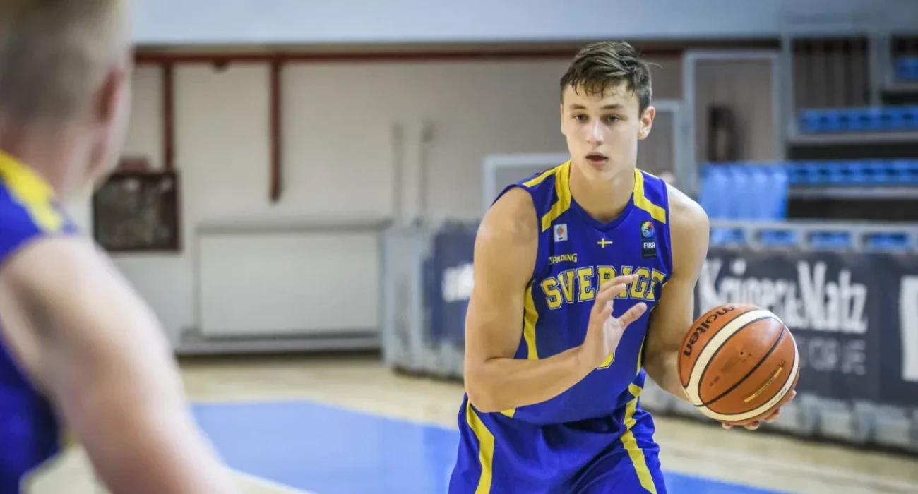 Ο αστέρας της Σουηδίας, Πέλε Λάρσον, Πηγή: FIBA Ο αστέρας της Σουηδίας, Πέλε Λάρσον, Πηγή: FIBA