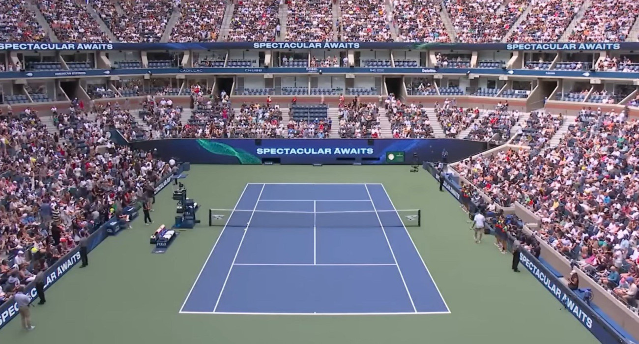 Το Arthur Ashe Stadium / Screenshot