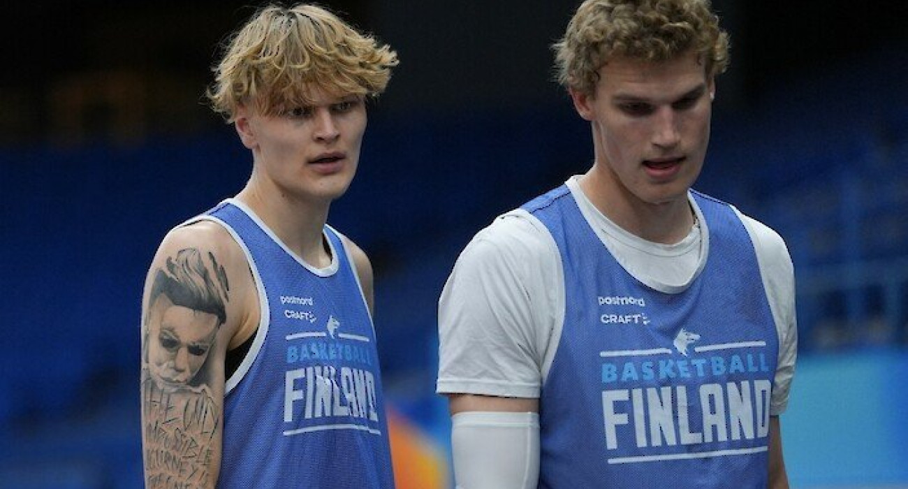 Ο Μίκα Μούρινεν και ο Λάουρι Μάρκανεν - Πηγή: Basketball Finland Ο Μίκα Μούρινεν και ο Λάουρι Μάρκανεν - Πηγή: Basketball Finland