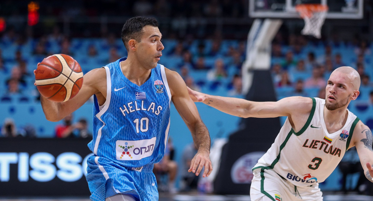 Ο Κώστας Σλούκας στο Eurobasket 2025/Πηγή: Εurokinissi Ο Κώστας Σλούκας στο Eurobasket 2025/Πηγή: Εurokinissi