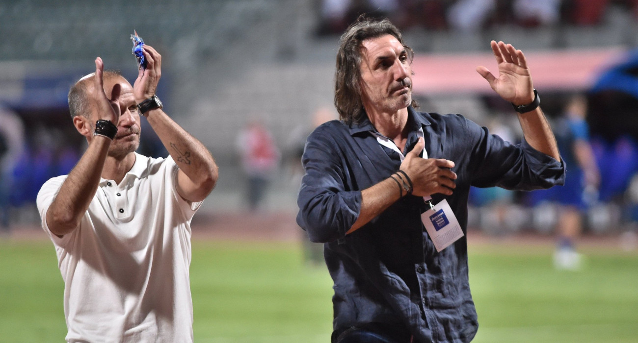 Οι Άγγελος Μπασινάς και Σωτήρης Κυργιάκος / Πηγή: Eurokinissi