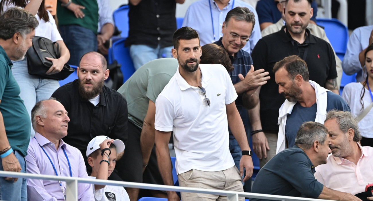 Ο Νόβακ Τζόκοβιτς / Πηγή: Eurokinissi