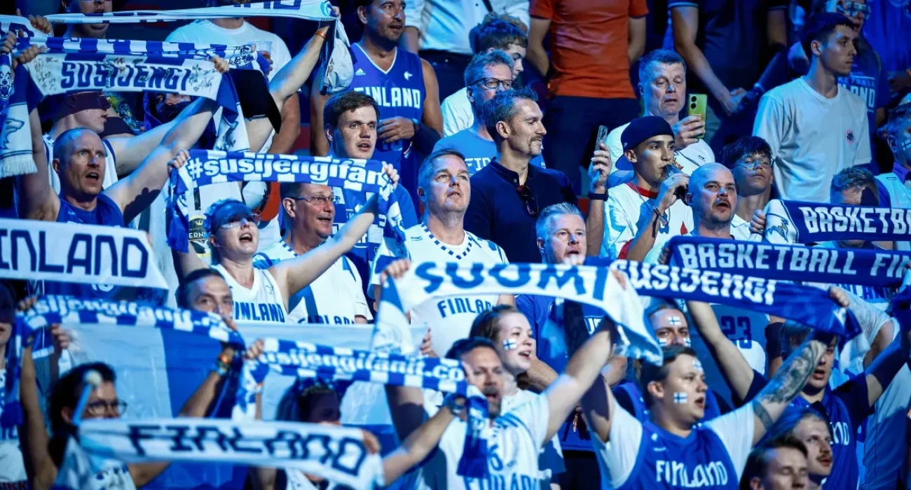 Ο κόσμος της Φινλανδίας στη Ρίγα, Πηγή: FIBA