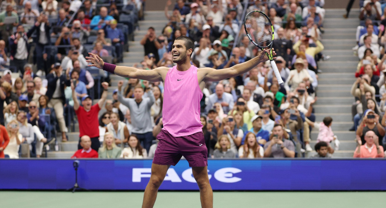 Ο Κάρλος Αλκαράθ / Πηγή: Clive Brunskill / Getty Images Ο Κάρλος Αλκαράθ / Πηγή: Clive Brunskill / Getty Images