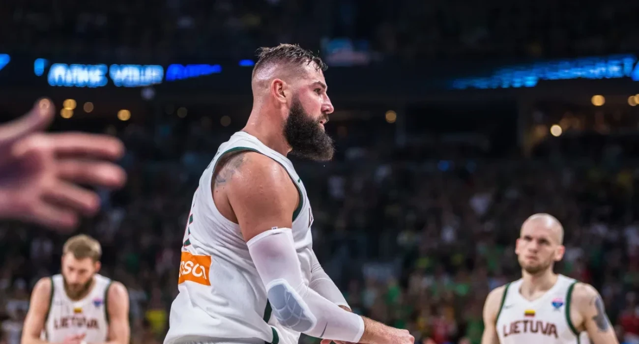 Ο Γιόνας Βαλαντσιούνας / Πηγή: FIBA Basketball