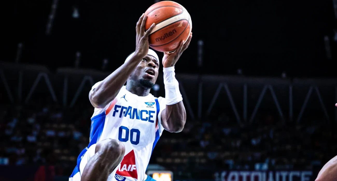 Ο Σιλβέν Φρανσίσκο στο Eurobasket 2025 - Πηγή: FIBA Ο Σιλβέν Φρανσίσκο στο Eurobasket 2025 - Πηγή: FIBA