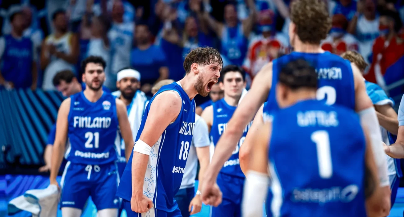 Η πρόκριση της Φινλανδίας κόντρα στη Σερβία / Πηγή: FIBA Η πρόκριση της Φινλανδίας κόντρα στη Σερβία / Πηγή: FIBA