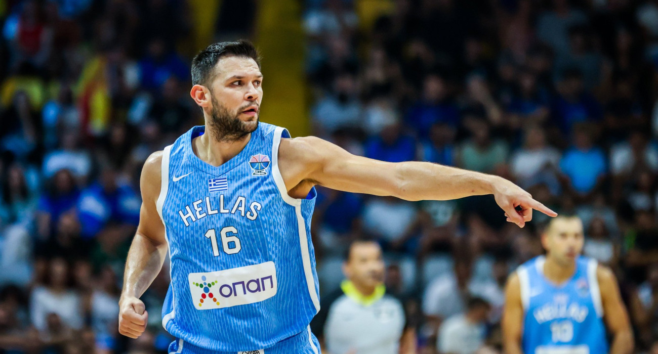 O Κώστας Παπανικολάου στο Eurobasket 2025 / Πηγή: Eurokinissi O Κώστας Παπανικολάου στο Eurobasket 2025 / Πηγή: Eurokinissi