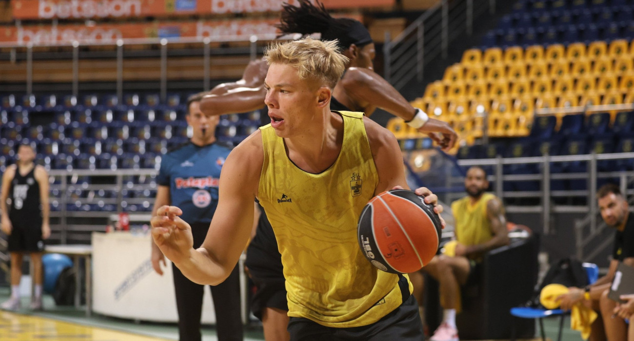 Ο Γιώργος Τανούλης / Πηγή: Aris Bc Ο Γιώργος Τανούλης / Πηγή: Aris Bc
