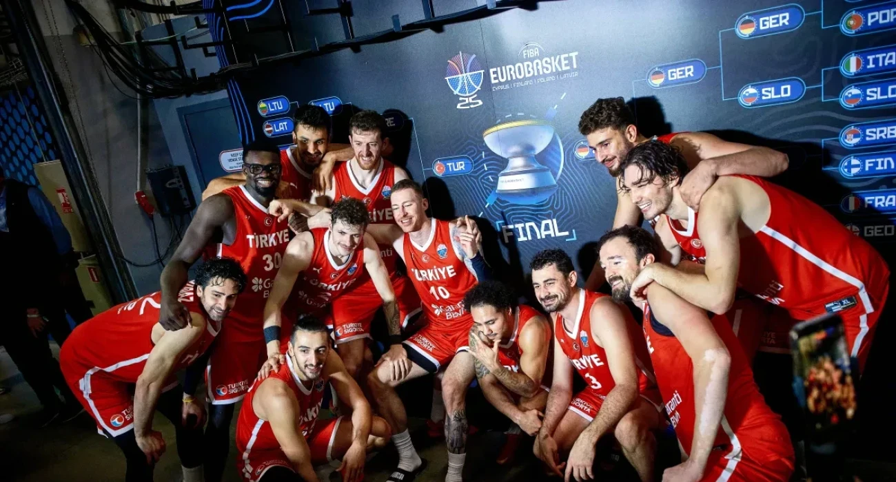 Η αποστολή της Εθνικής Τουρκίας / Πηγή: FIBA Basketball