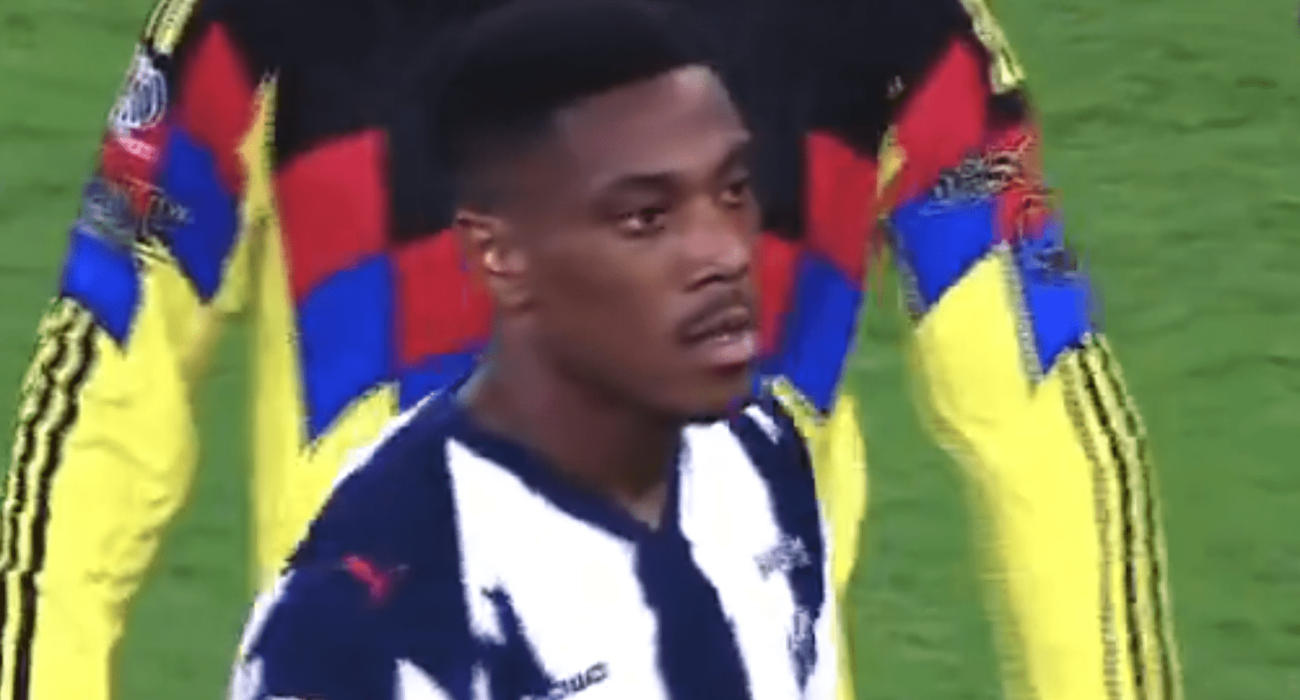 Ο Αντονί Μαρσιάλ με τη Μοντερέι / Screenshot