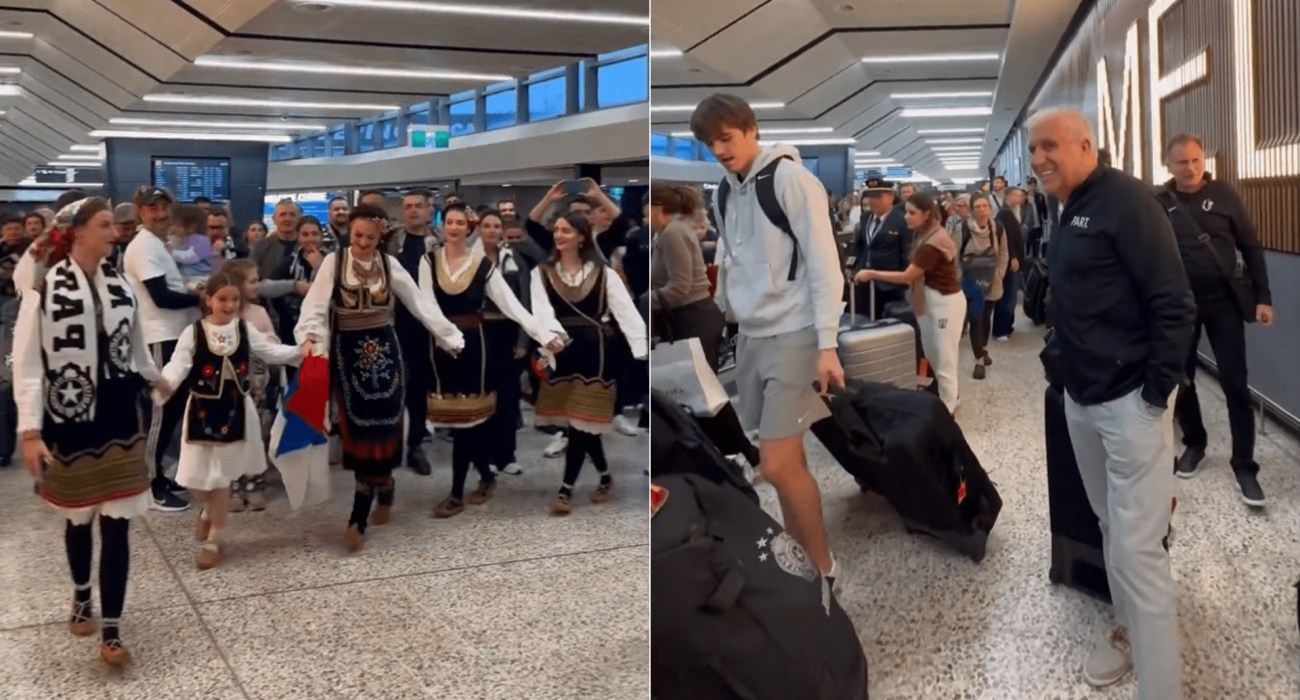 Υποδοχή της Παρτιζάν στην Αυστραλία με χορούς - Στο ίδιο ξενοδοχείο με τον Παναθηναϊκό (video) Υποδοχή της Παρτιζάν στην Αυστραλία με χορούς - Στο ίδιο ξενοδοχείο με τον Παναθηναϊκό (video)