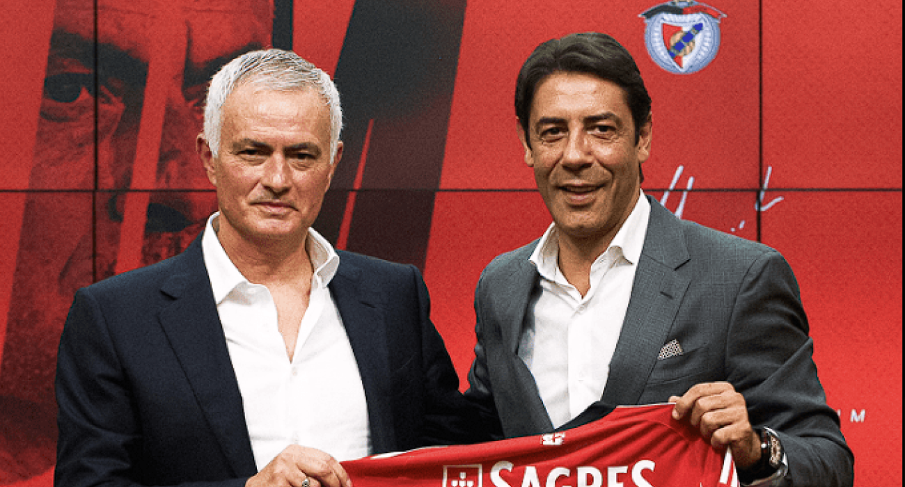 Ο Ζοσέ Μουρίνιο με τον τον Ρούι Κόστα / Πηγή: Printscreen (@slbenfica) Ο Ζοσέ Μουρίνιο με τον τον Ρούι Κόστα / Πηγή: Printscreen (@slbenfica)