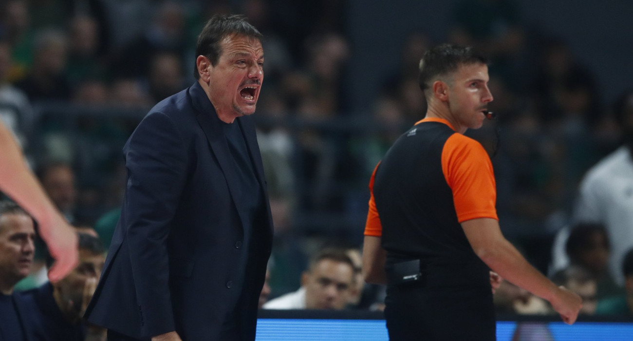 Ο Εργκίν Αταμάν στον πάγκο του Παναθηναϊκού, Πηγή: Eurokinissi