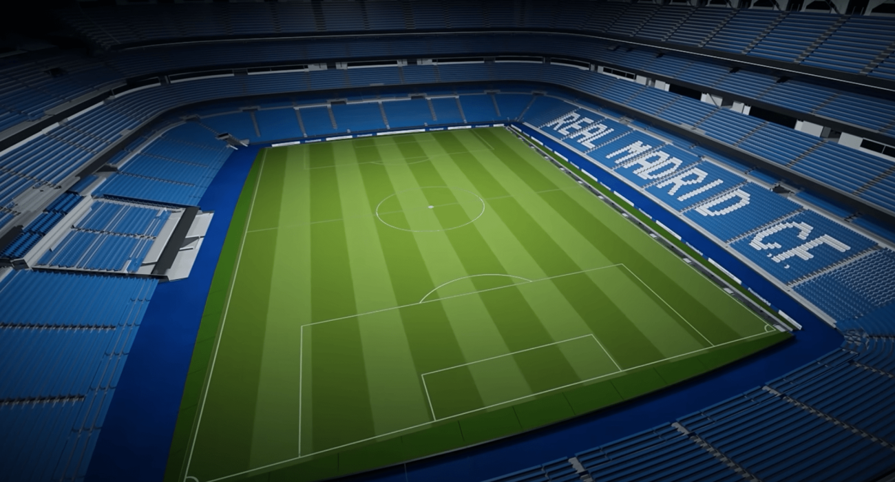 Το γήπεδο της Ρεάλ Μαδρίτης, «Σαντιάγο Μπερναμπέου» / Screenshot