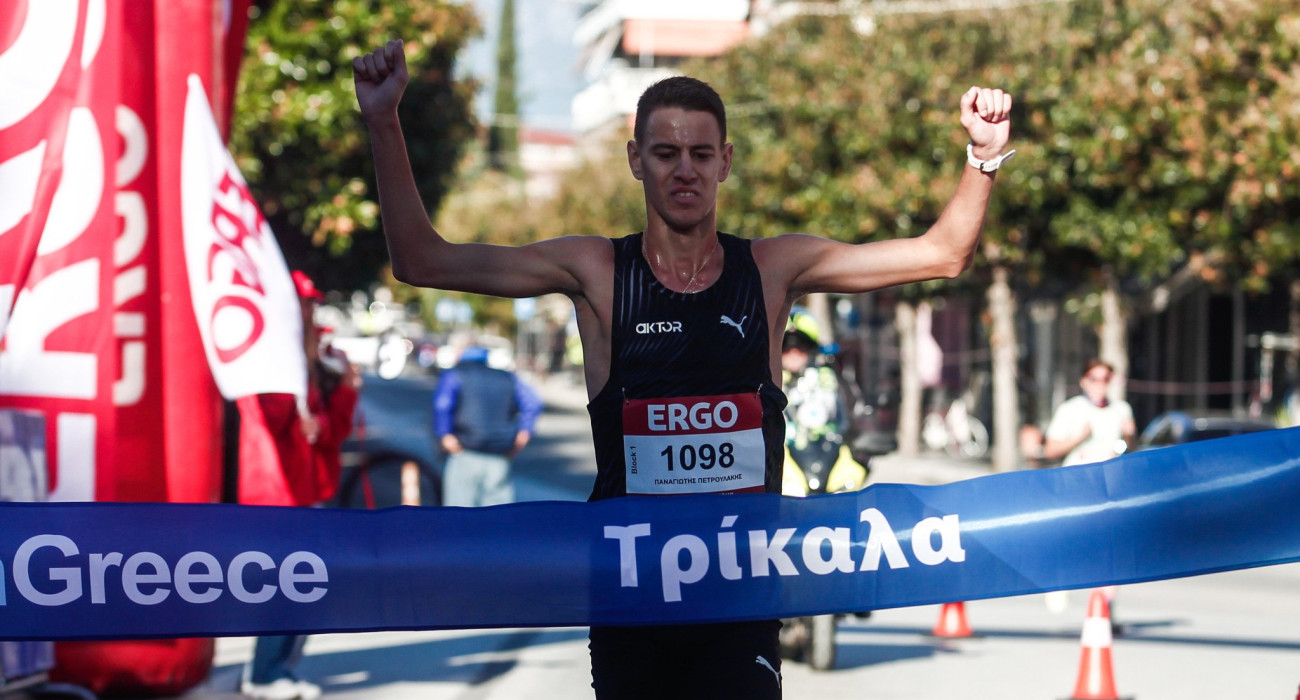 Παναγιώτης Πετρουλάκης για την Aktor running team / Πηγή: Eurokinissi Παναγιώτης Πετρουλάκης για την Aktor running team / Πηγή: Eurokinissi