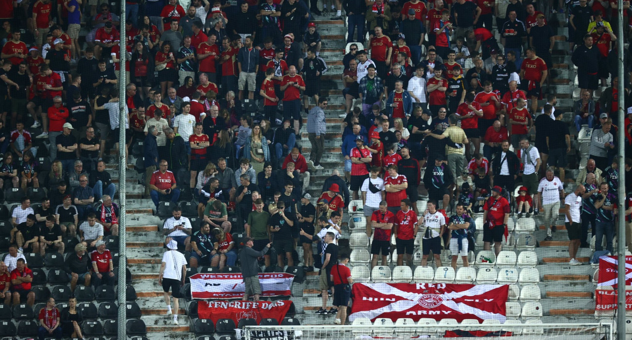 Οι φίλαθλοι της Αμπερντίν / Πηγή: Eurokinissi