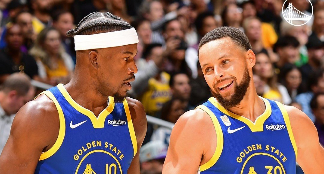 Τζίμι Μπάτλερ και Στεφ Κάρι - Πηγή: Golden State Warriors