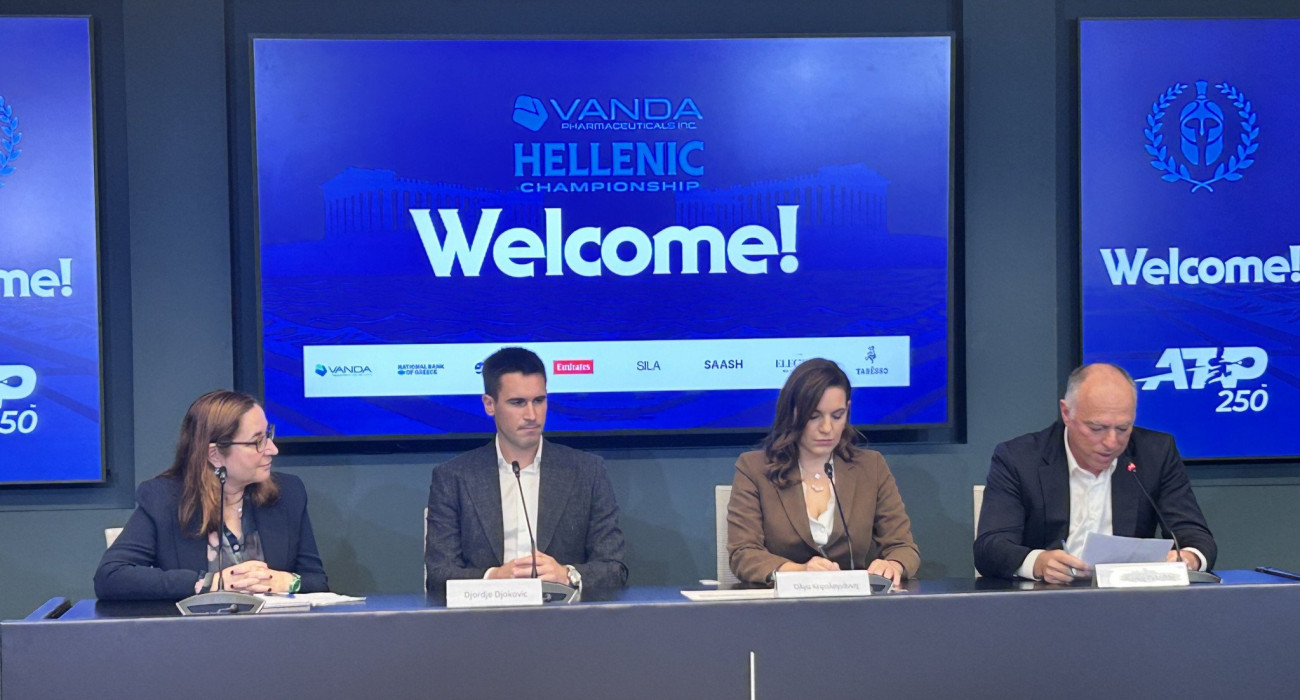 Συνέντευξη Τύπου Hellenic Championships ATP 250 / Πηγή: Athletiko