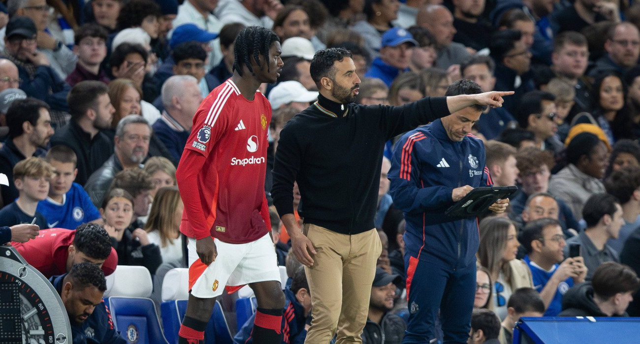 Ο Κόμπι Μέινου με τον Ρούμπεν Αμορίμ / Πηγή: Imago