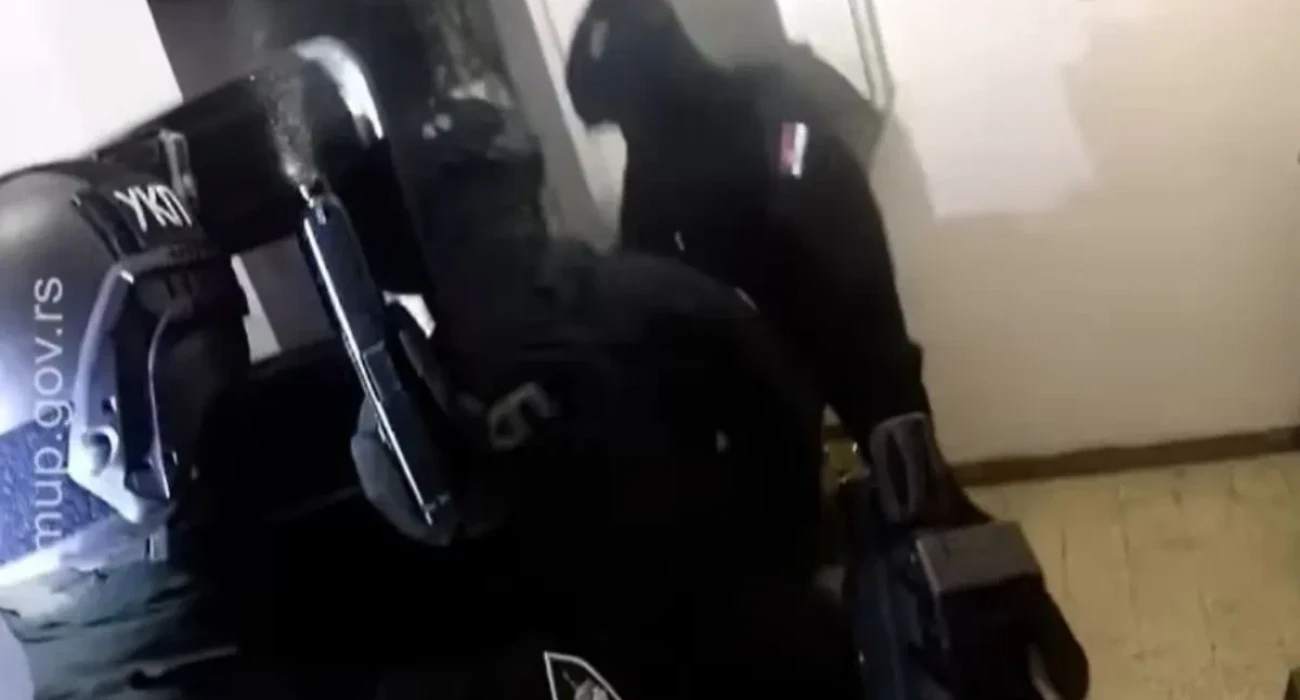Βίντεο από την επιχείρηση στην οποία συνελήφθη ο Ούρος Νίκολιτς/printscreen Βίντεο από την επιχείρηση στην οποία συνελήφθη ο Ούρος Νίκολιτς/printscreen