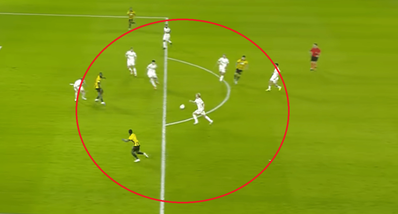 Η πάσα του Ρότα στον Κοϊτά για το 2-0 / Screenshot