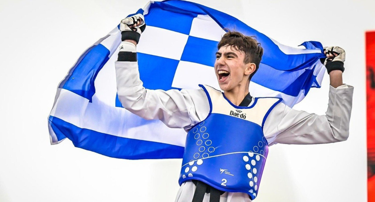 Άρης Ψαρρός / Πηγή: World Taekwondo Άρης Ψαρρός / Πηγή: World Taekwondo