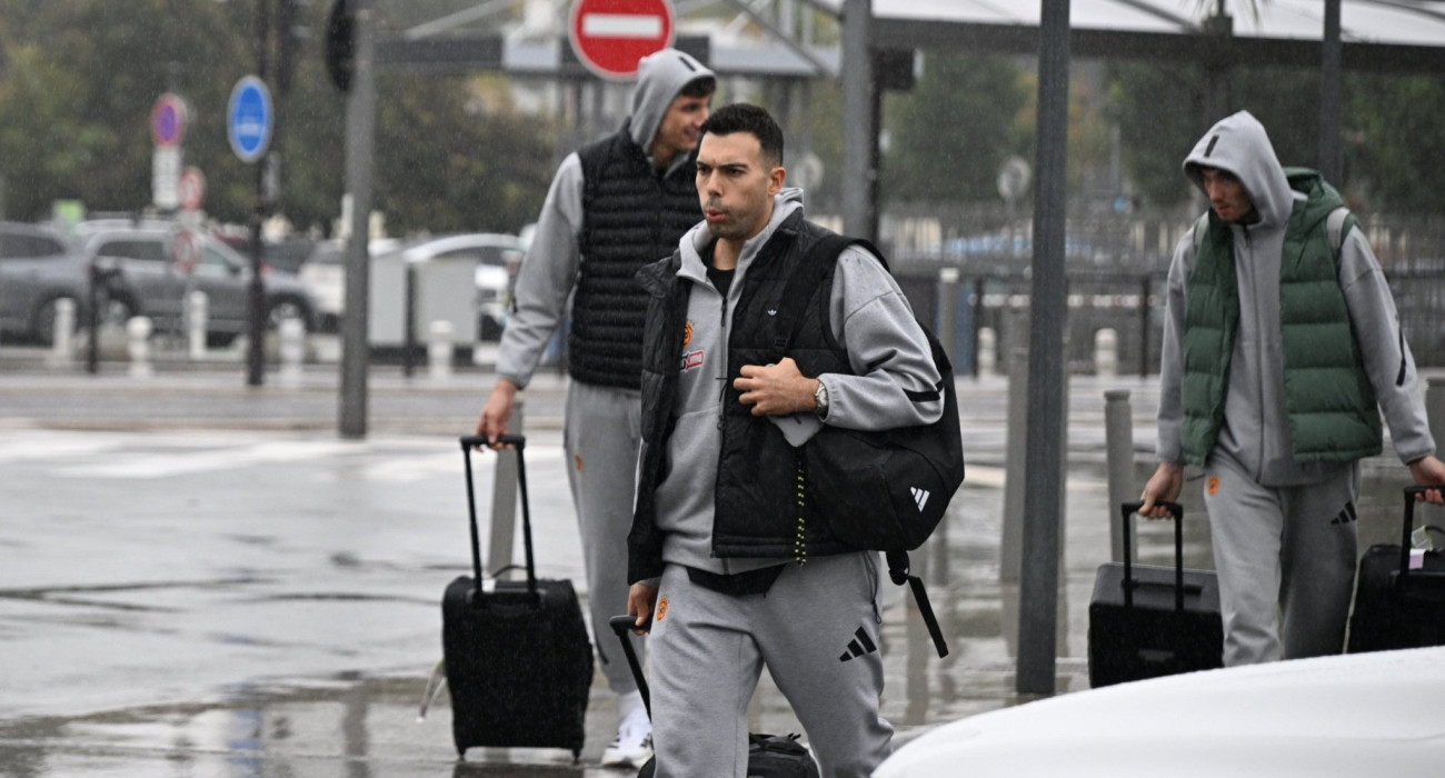 Ο Κώστας Σλούκας στην άφιξη στο Μονακό, Πηγή: Βαγγέλης Στόλης Ο Κώστας Σλούκας στην άφιξη στο Μονακό, Πηγή: Βαγγέλης Στόλης