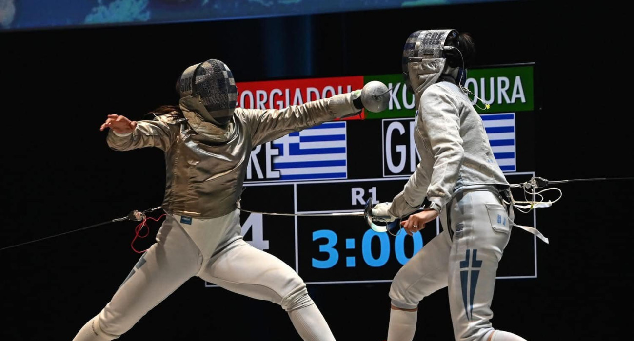 Δέσποινα Γεωργιάδου και Δώρα Γκουντούρα / Πηγή: FIE Δέσποινα Γεωργιάδου και Δώρα Γκουντούρα / Πηγή: FIE