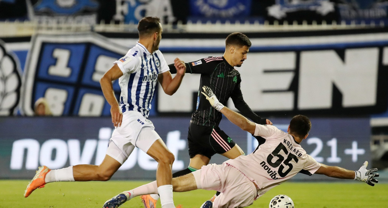 Ο Μίλος Πάντοβιτς σκοράρει για τον Παναθηναϊκό / Πηγή: InTime Ο Μίλος Πάντοβιτς σκοράρει για τον Παναθηναϊκό / Πηγή: InTime