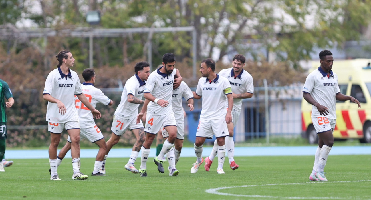 Οι παίκτες της Athens Kallithea πανηγυρίζουν / Πηγή: Intime