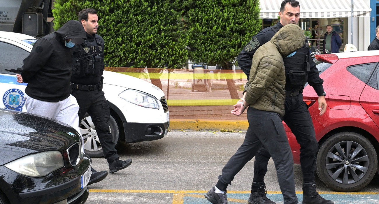 Στην Εισαγγελία Πρωτοδικών Χαλκίδας οι πρώτοι συλληφθέντες για τη δολοφονία του 20χρονου Μάριου / Πηγή: Intime
