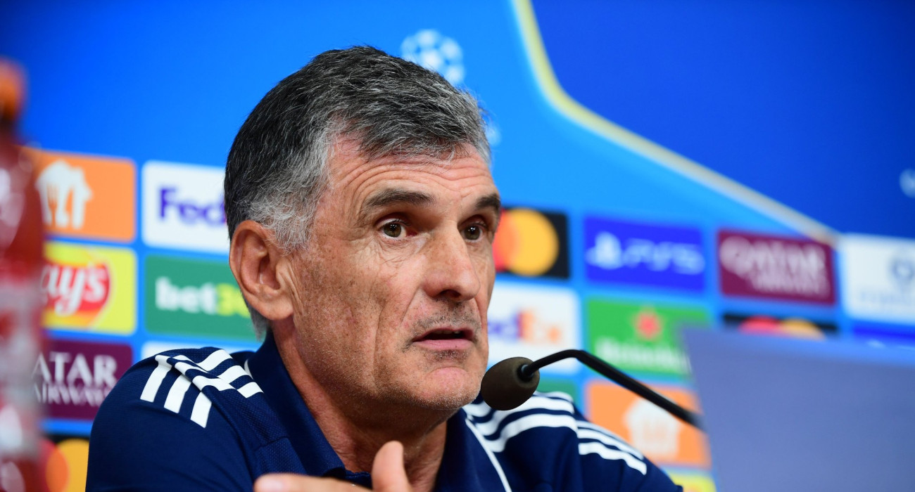 Ο Χοσέ Λουίς Μεντιλίμπαρ στη συνέντευξη τύπου / Πηγή: Euroki