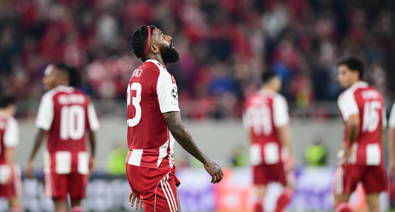 Ο Ροντινέι στην ισοπαλία του Ολυμπιακού με την Αϊντχόφεν, Πηγή: Eurokinissi