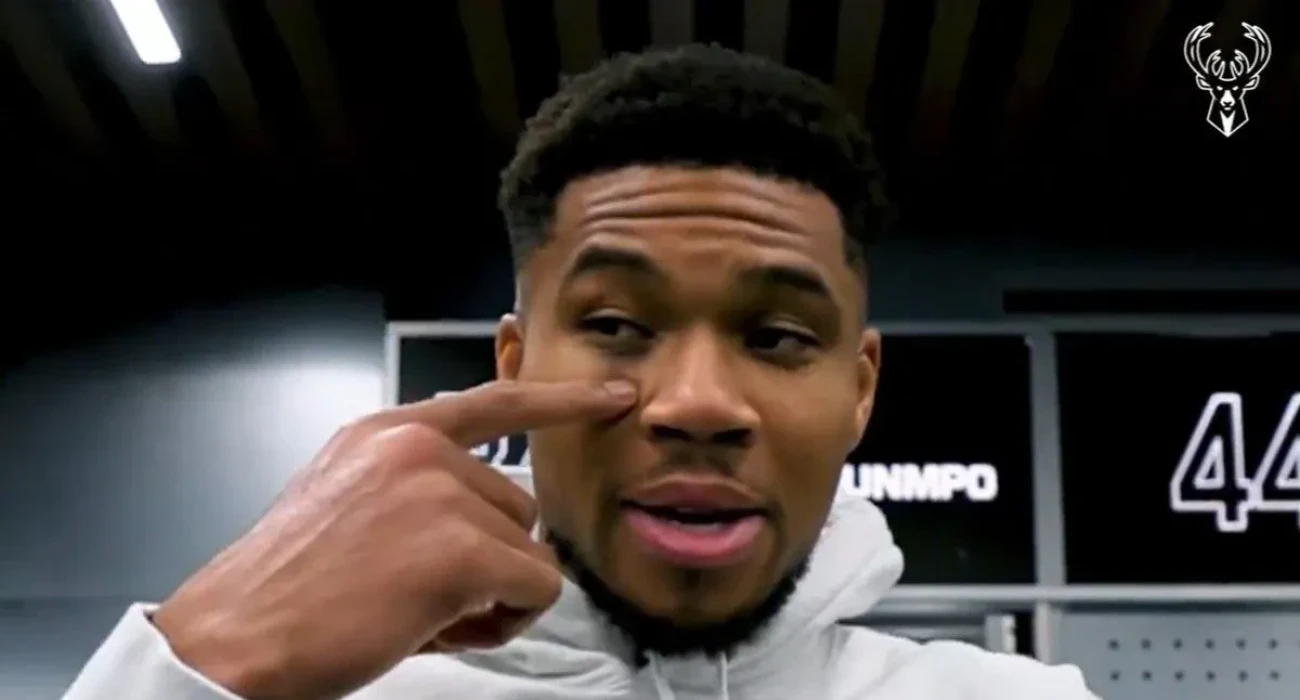 Ο Γιάννης Αντετοκούνμπο/printscreen Ο Γιάννης Αντετοκούνμπο/printscreen