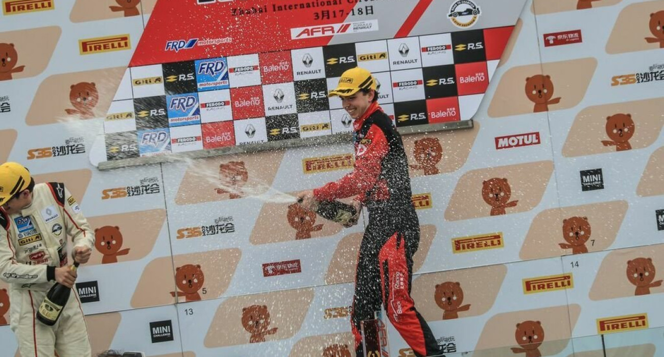 Ο Αντολίν Γκονζάλες πανηγυρίζει μία από τις νίκες του στην F3 / Screenshot Ο Αντολίν Γκονζάλες πανηγυρίζει μία από τις νίκες του στην F3 / Screenshot