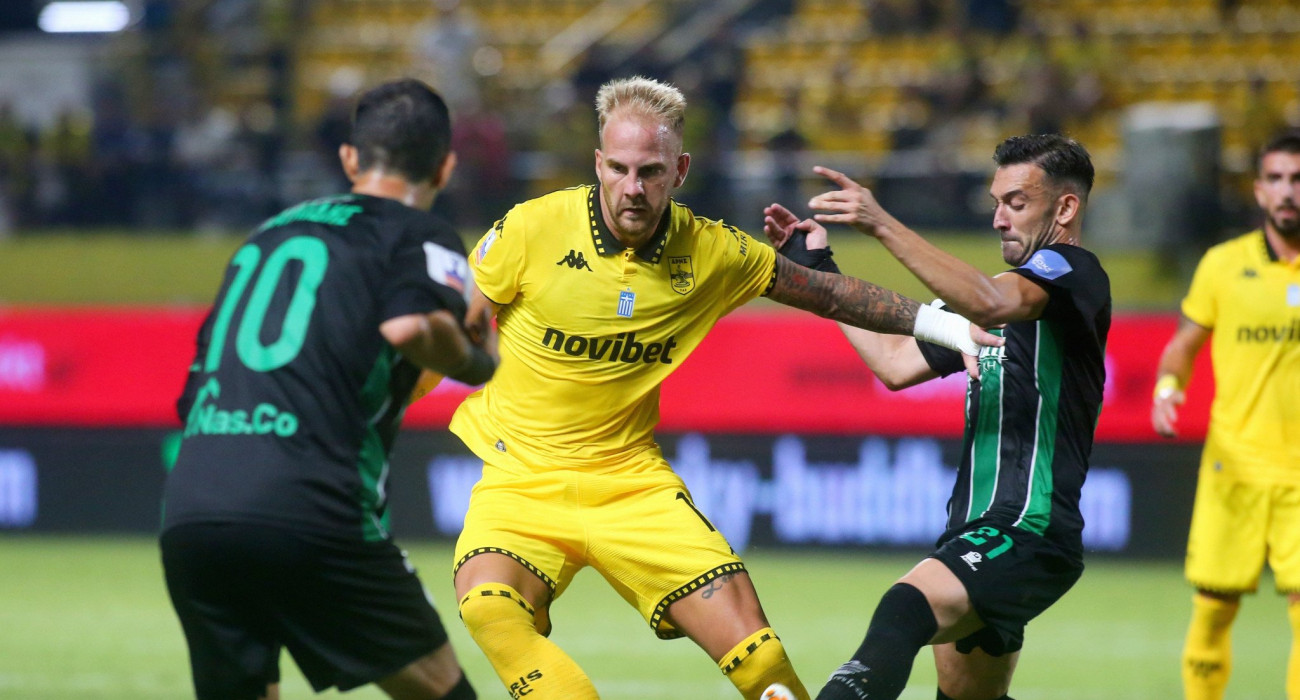 Φάση από το Άρης-Μαρκό για το Κύπελλο Ελλάδας / Πηγή: Intime Φάση από το Άρης-Μαρκό για το Κύπελλο Ελλάδας / Πηγή: Intime