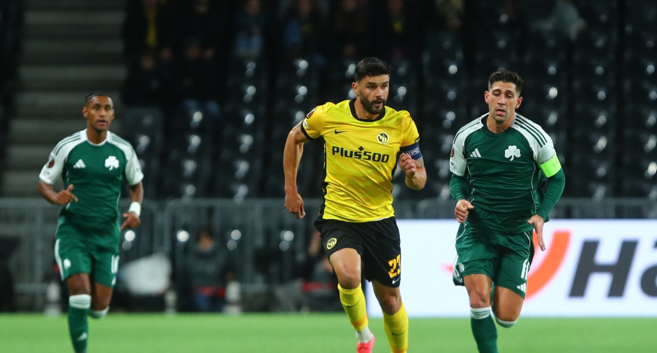 Ο αρχηγός της Γιουνγκ Μπόις, Λόρις Μπενίτο, κόντρα στον Παναθηναϊκό / Πηγή: Eurokinissi