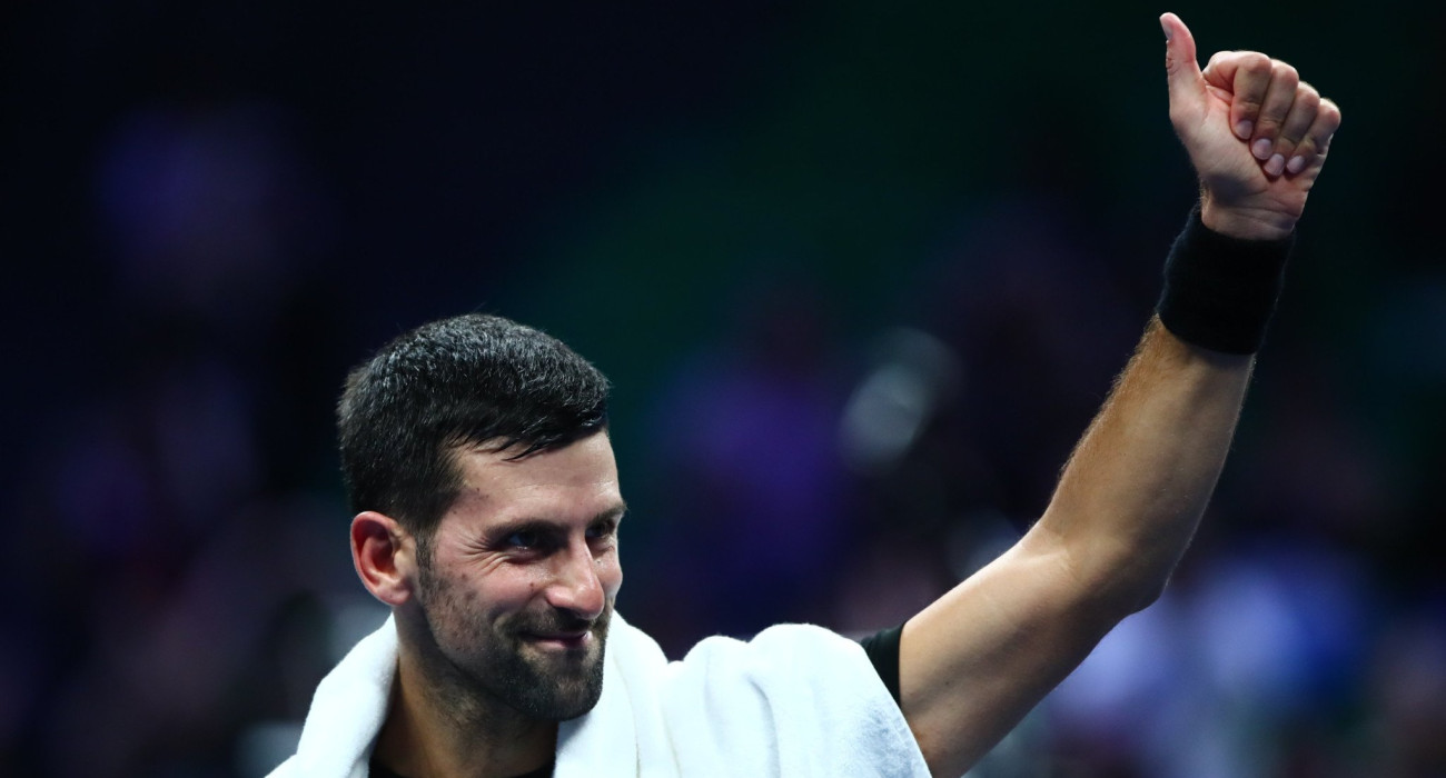 Ο Νόβακ Τζόκοβιτς στο Hellenic Championship / Πηγή: Eurokinissi