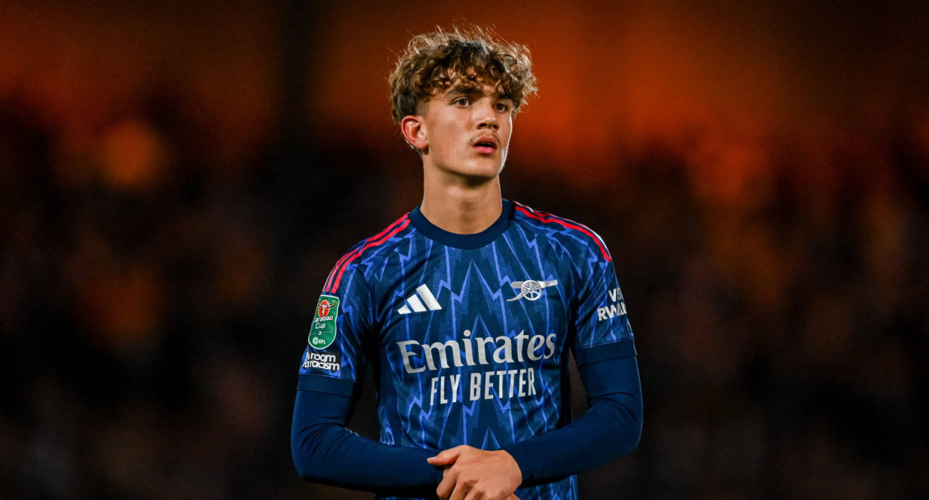 Ο Μαξ Ντάουμαν σε αγώνα της Άρσεναλ / Πηγή: Imago